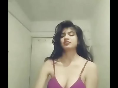 18yrs Indian Teen showing her fully shaven pussy for the first time.